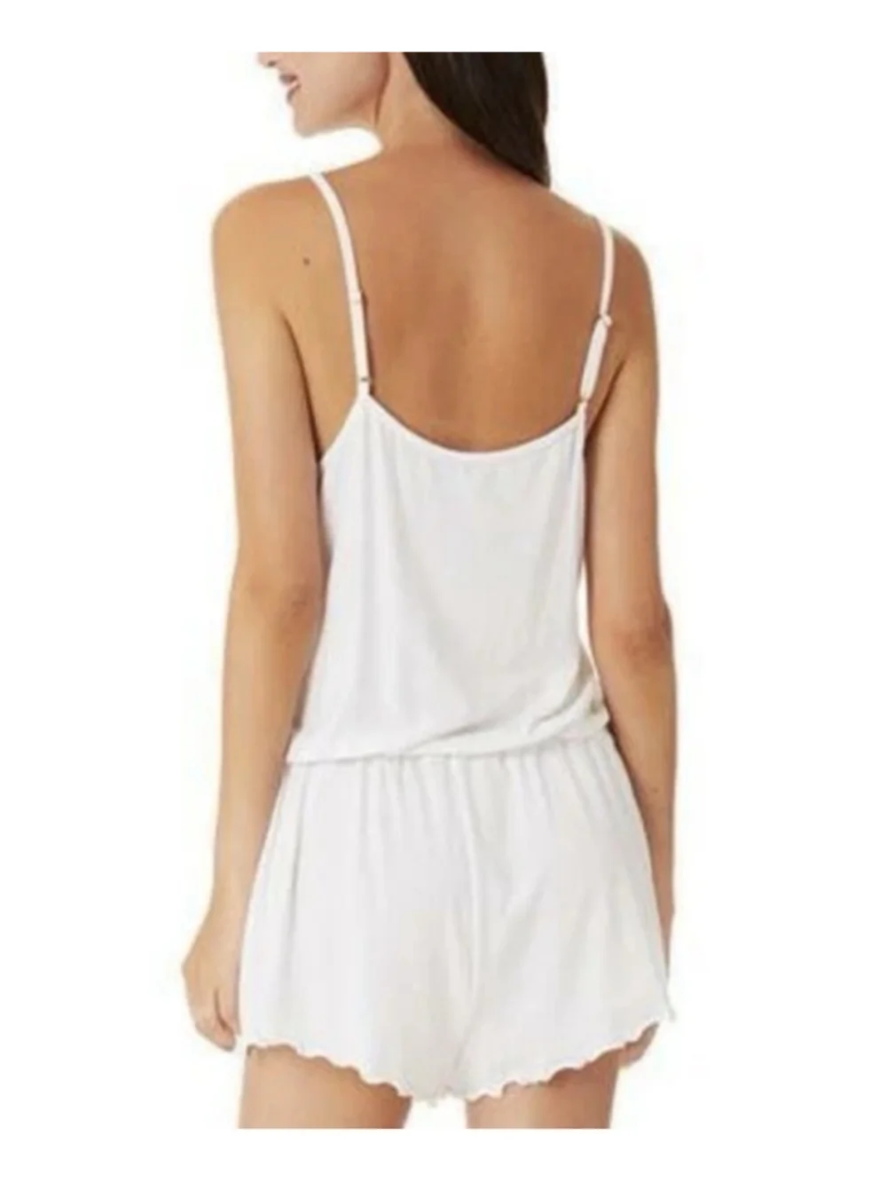 Swim Cover Up Romper White Juniors Size Medium CALIFORNIA WAVES $29 - NWT